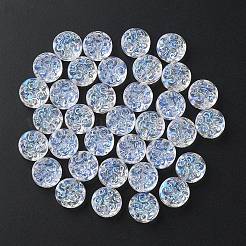 35pcs transparente sprühlackierte Glasperlen&nbsp;GLAA-YW0001-65