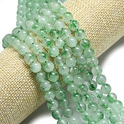 Natürliche Malaysia Jade Perlen Stränge&nbsp;G-L645-C01-8mm-14