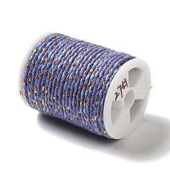 Cordon en polycoton à 4 brin avec fil métallique&nbsp;OCOR-Z003-D107