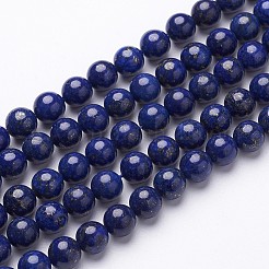 Gefärbte Lapislazuli-Perlen der Güteklasse A aus natürlichem Material.&nbsp;X1-GSR8mmC123