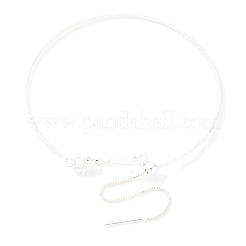 Verstellbares Armband aus Messing mit Schieber&nbsp;KK-P302-01S