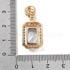 Pendentifs en laiton zircon cubique pavé&nbsp;KK-N290-34G-03