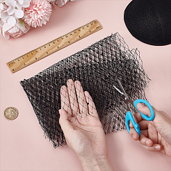 Polyester-Mesh-Tüllstoff&nbsp;DIY-WH0740-22B