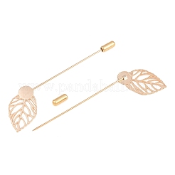 Anstecknadeln aus Messing mit flacher&nbsp;KK-A301-03KCG