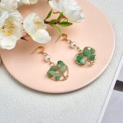 6pcs 3 Arten natürliche Edelsteinanhänger&nbsp;FIND-SZ0002-70