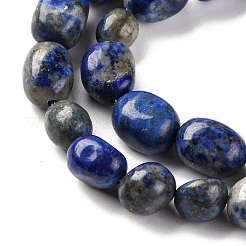 Natürlicher Lapislazuli Perlenstränge&nbsp;G-G146-A34-01