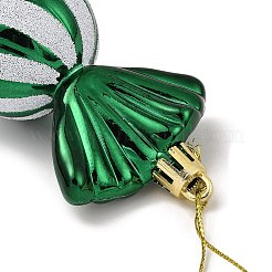 Décorations de pendentifs de bonbons en plastique galvanoplastie de noël&nbsp;KY-D020-01D