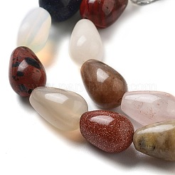 Natürliche und synthetische Mischedelsteinperlen Stränge&nbsp;G-B106-A30-02