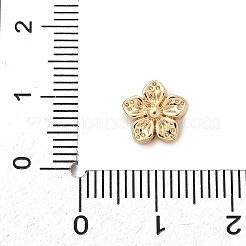 Messing Blumen Perlen&nbsp;KK-A244-08G