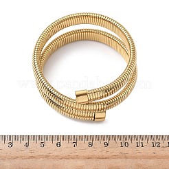 Braccialetti a catena a serpente in acciaio inossidabile 304&nbsp;BJEW-F522-01G