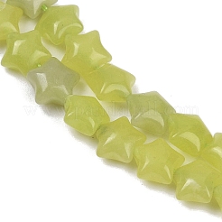 Natürliche Zitronen Jade Perlen Stränge&nbsp;G-Z080-A14-8mm
