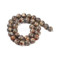 Fili di perline naturali aqua jasper&nbsp;G-K317-A02-02