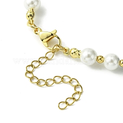 Set di braccialetti da donna con 3 braccialetti con perline di perle e pietre naturali miste in stile 3 e 7-5/8 pezzi&nbsp;BJEW-TA00357