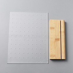 Supporto per organizer per espositore per orecchini in acrilico&nbsp;EDIS-WH0031-04B