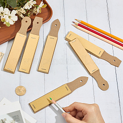 6 lima de papel de lija de 3 estilos con lápiz de madera y tablero de papel de lija&nbsp;TOOL-GF0003-57