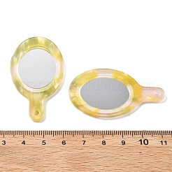 Pendentifs en acétate de cellulose opaque&nbsp;OACR-S046-01C