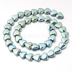 Electroplate non magnetici ematite sintetico fili di perline&nbsp;G-F300-22C-07