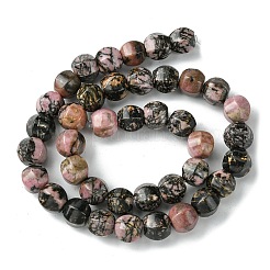 Natur Rhodonit Perlen Stränge&nbsp;G-H023-A01-01