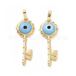 Handgefertigte Murano Anhänger bösen Blick&nbsp;ZIRC-F136-05G-05