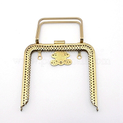 Poignées de porte-monnaie en fer&nbsp;FIND-WH0065-73AB