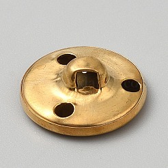 Boutons à tige en alliage à 1 trou&nbsp;BUTT-WH0031-38B
