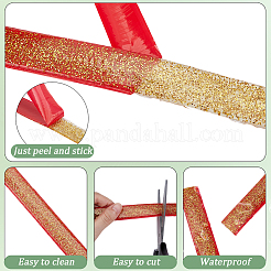 1 rouleau de 6 m de chant en plastique PVC&nbsp;FIND-GF0008-64C-01