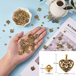 200pcs 2 pendentifs en alliage de style tibétain&nbsp;FIND-SZ0002-33AG