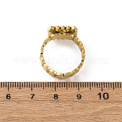 Fingerringe aus Edelstahl 304&nbsp;RJEW-Q020-01G