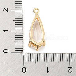 Pendenti in ottone con zirconi cubici&nbsp;KK-Q801-01G-02