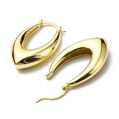 Orecchini a goccia in ottone con placcatura a cremagliera&nbsp;EJEW-D055-11G