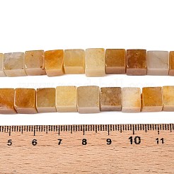 Topaz natural jade perlas hebras&nbsp;G-T139-8x8-30B