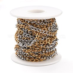 Catene a maglie in acciaio inox 304 bicolore&nbsp;CHS-B001-17