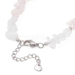 Bracelet en perles de pierres précieuses naturelles mélangées&nbsp;BJEW-JB12976-05