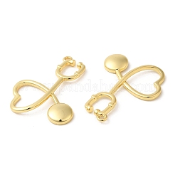 Pendentifs en laiton de placage de rack écologiques&nbsp;KK-A184-01G