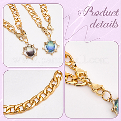 DIY Schmuckset mit ovalen Tassenanhängern&nbsp;DIY-SP0001-78