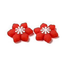 Cabochons de noël en résine opaque&nbsp;CRES-B011-02D