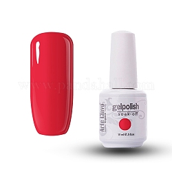 15 мл специального геля для ногтей, для печати штемпелем для ногтей, лак для маникюра стартовый набор, красные, Бутылка: 34x80 мм