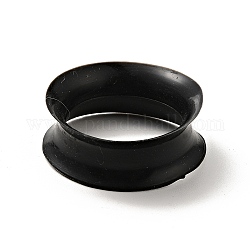 Medidores de tapones para los oídos de silicona, Expansor de oreja de túnel para hombres y mujeres., negro, 9x24mm, pin: 20 mm