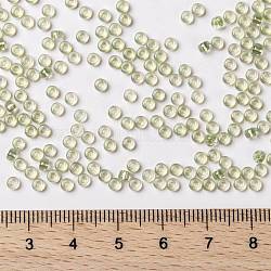 Miyuki runde Rocailles Perlen, japanische Saatperlen, (rr1135) in gefärbtem Kalk, 8/0, 3 mm, Bohrung: 1 mm, über 422~455pcs / Flasche, 10 g / Flasche