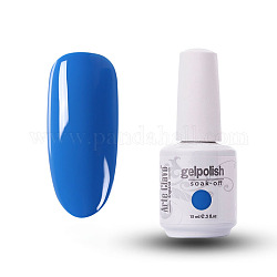 15 ml spezielles Nagelgel, für Nail Art Stempeldruck, Lack Maniküre Starter Kit, Verdeck blau, Flasche: 34x80mm