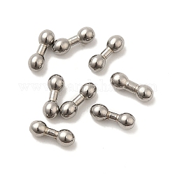 Perles en 303 acier inoxydable, sans trou, couleur inoxydable, 8x2.9mm
