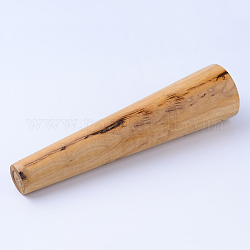 Bracelet de bois agrandisseur bâton outil calibreur de mandrin, pour l'anneau de formage et la fabrication de bijoux, burlywood, 290x37~72mm