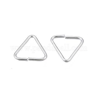 Anello di collegamento a triangolo in ottone&nbsp;KK-N232-331A-01-1