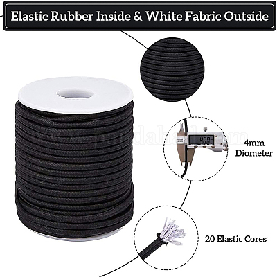 Cordon élastique&nbsp;EC-WH0001-01-4mm-1