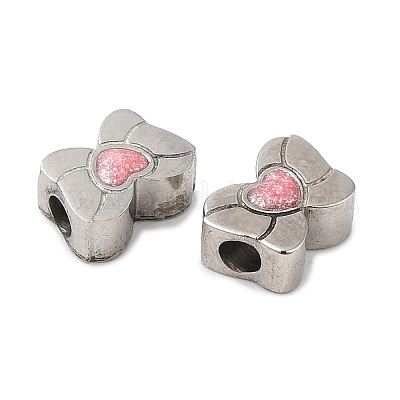 304 Edelstahlperlen&nbsp;STAS-E198-02P-1