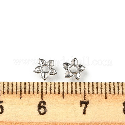 Perles d'espacement en acier inoxydable 304&nbsp;STAS-U048-06P-1
