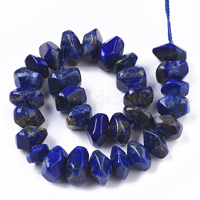 Natürlicher Lapislazuli Perlenstränge&nbsp;G-R462-14-1