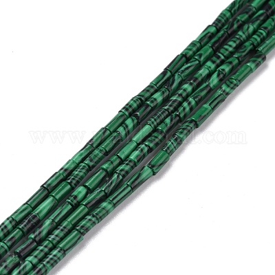 Synthetik Malachit Perlen Stränge&nbsp;G-M389-17-1