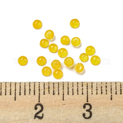 Cabochons teints en jade blanc naturel&nbsp;G-H309-02-06-1