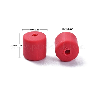 Polymer-Ton bead Stränge&nbsp;CLAY-T001-C27-1